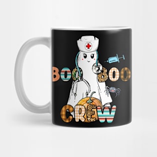 Boo Boo Crew Nurse Shirts Halloween Nurse Shirts for Women Mug